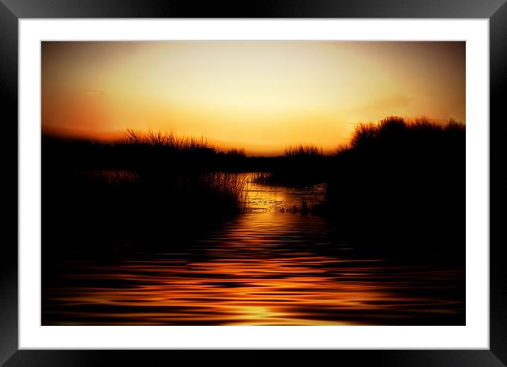Lead me to the sunset Framed Mounted Print by Jay Ticehurst