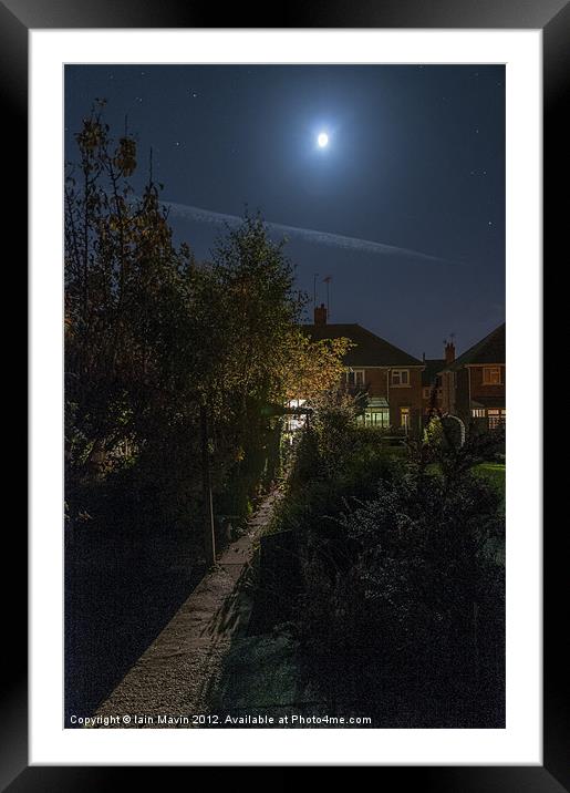 The Sky at Night Framed Mounted Print by Iain Mavin
