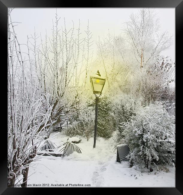 Narnia in my Garden Framed Print by Iain Mavin