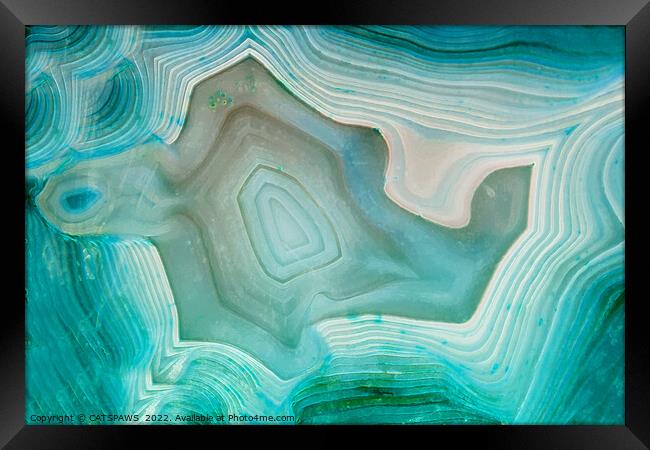 THE BEAUTY OF MINERALS 2 Framed Print by CATSPAWS 