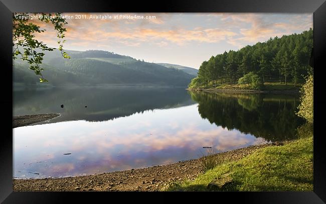 Derwent Dawn Framed Print by Nigel Hatton