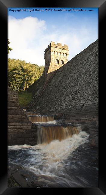 Howden Dam Framed Print by Nigel Hatton