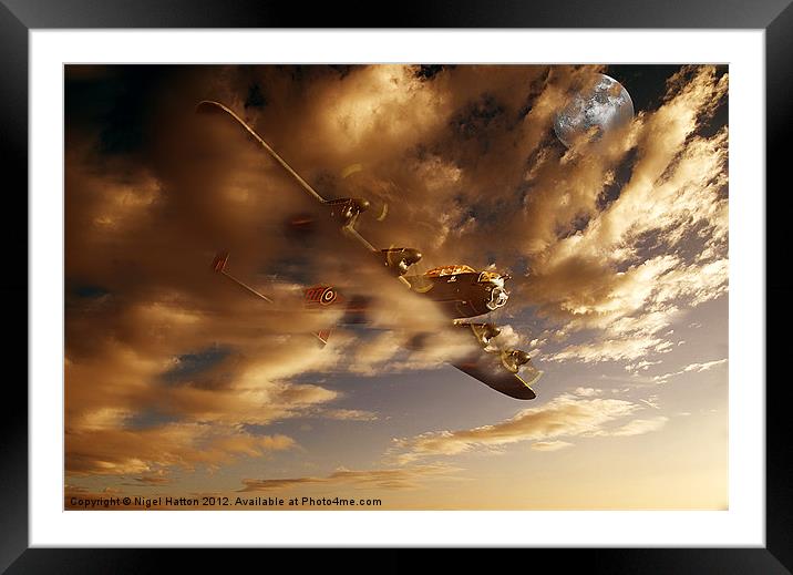 Out of the Clouds Framed Mounted Print by Nigel Hatton