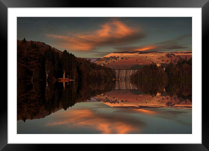 Howden Moor Reflections Framed Mounted Print by Nigel Hatton