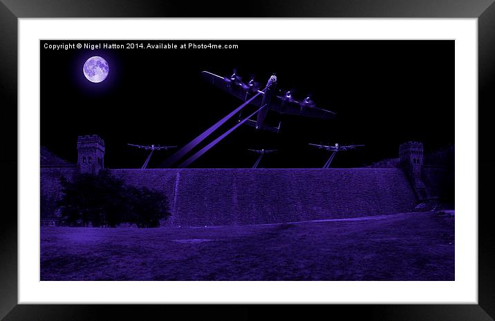 Out of the Darkness  Framed Mounted Print by Nigel Hatton