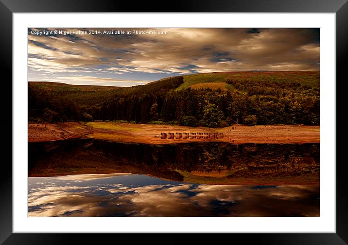 Ouzelden Clough  Framed Mounted Print by Nigel Hatton