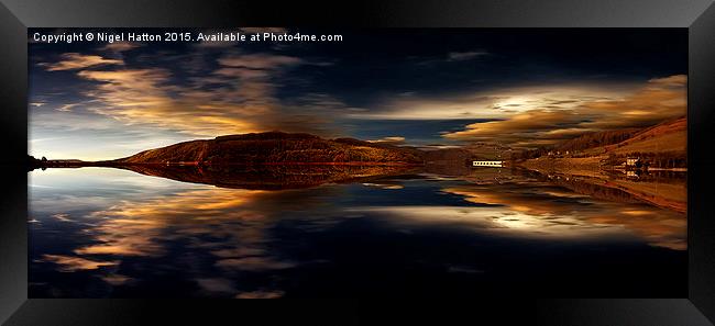 Across Ladybower Framed Print by Nigel Hatton