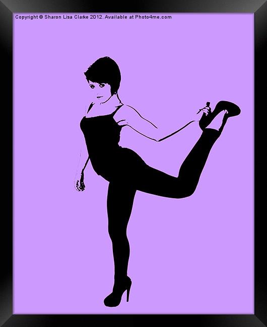 Dancer Framed Print by Sharon Lisa Clarke