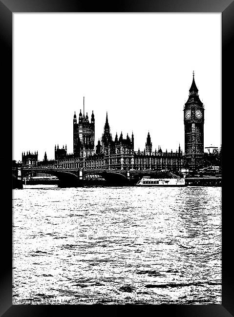 Parliament Framed Print by Sharon Lisa Clarke