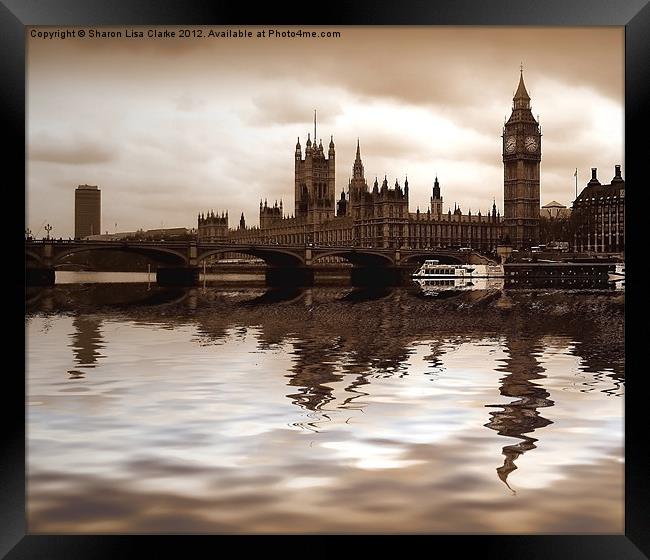 Palace of Westminster Framed Print by Sharon Lisa Clarke