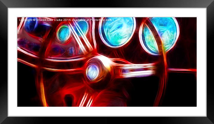 Just drive Framed Mounted Print by Sharon Lisa Clarke