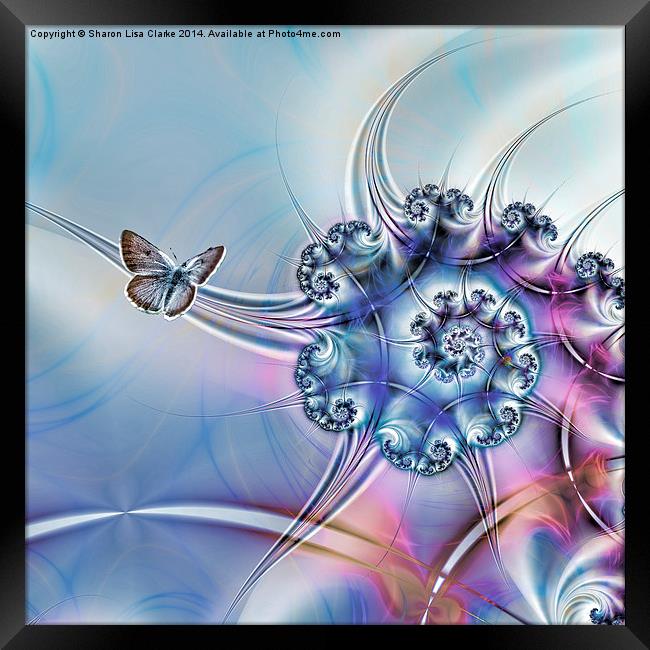 Butterfly Heaven Framed Print by Sharon Lisa Clarke