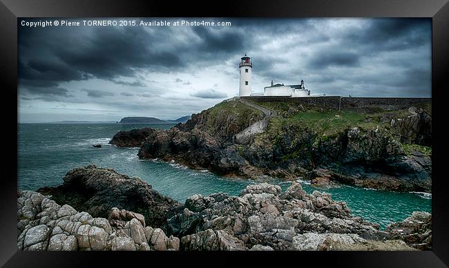 Fanad Lighthouse - Donegal, Ireland. Framed Print by Pierre TORNERO