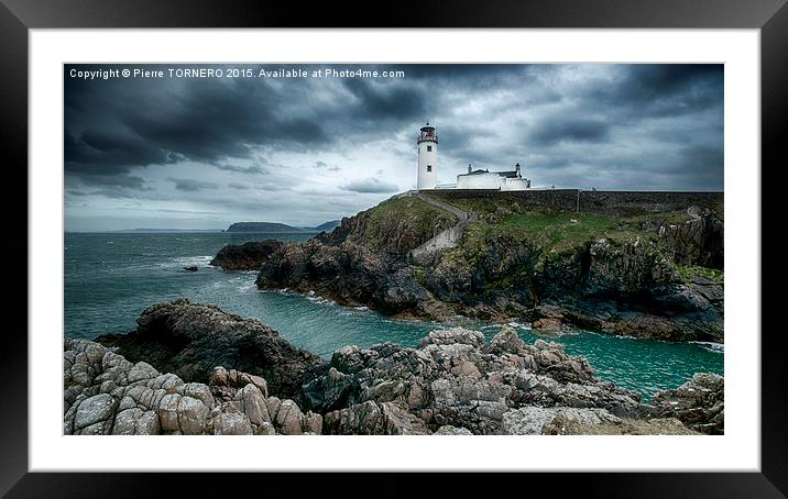 Fanad Lighthouse - Donegal, Ireland. Framed Mounted Print by Pierre TORNERO