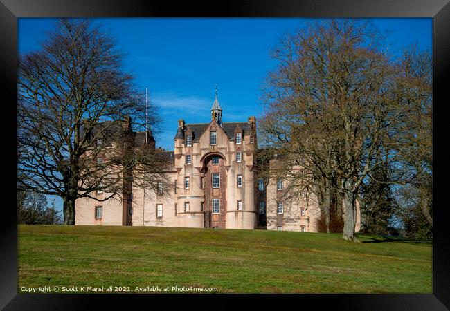 Fyvie Early Spring Framed Print by Scott K Marshall