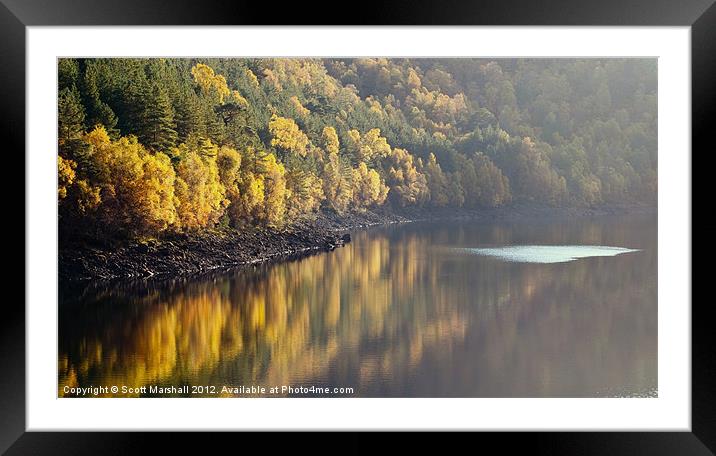 A Wash of Colour Framed Mounted Print by Scott K Marshall