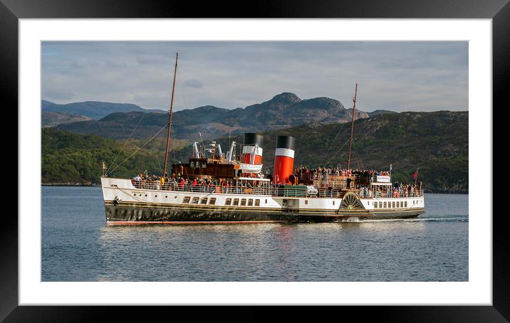 Waverley Approaches Gairloch Framed Mounted Print by Scott K Marshall