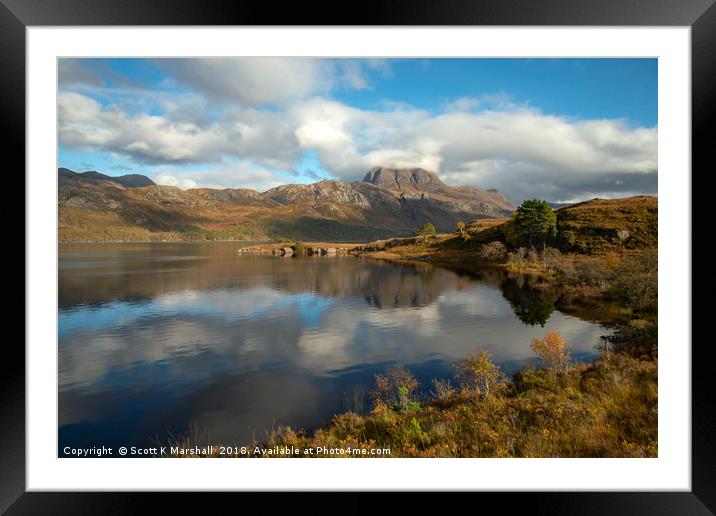 A Perfect Octobers Day Framed Mounted Print by Scott K Marshall