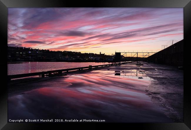 On the Waterfront Framed Print by Scott K Marshall