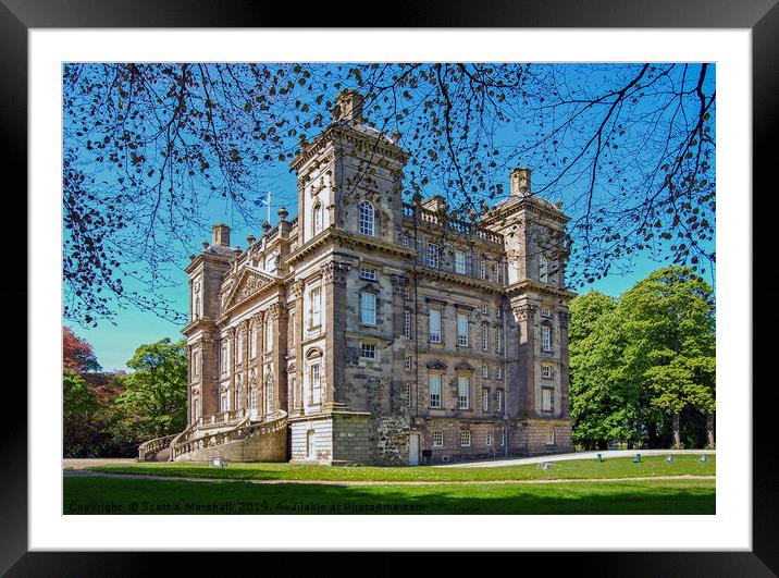 Duff House Grandeur Framed Mounted Print by Scott K Marshall