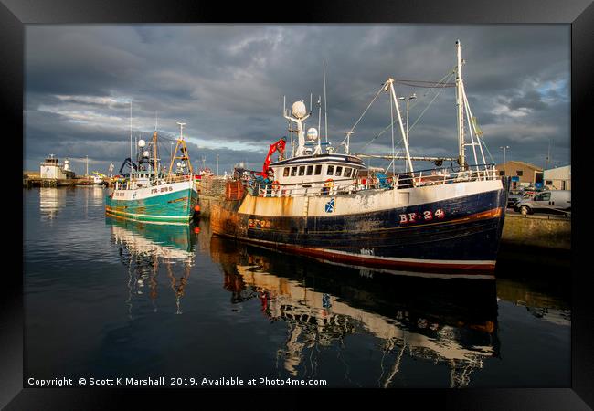 Serenity and Tranquillity Framed Print by Scott K Marshall