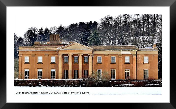 Himley Hall Framed Mounted Print by Andrew Poynton