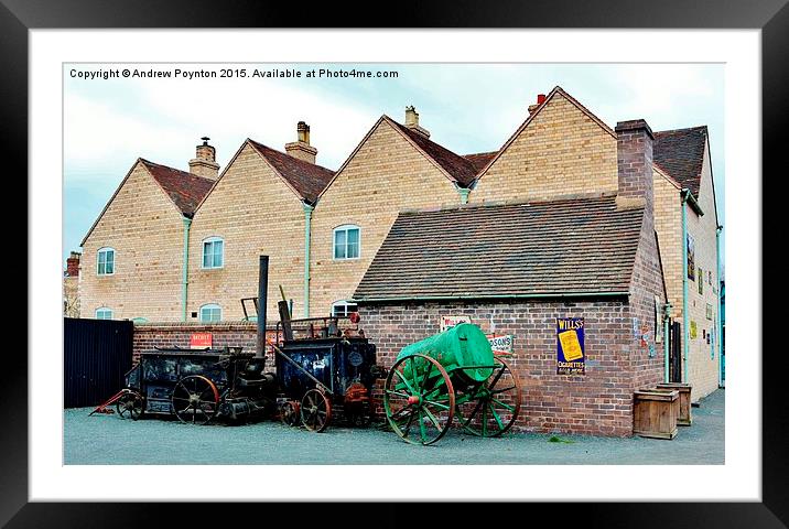  Old Victorian Machinery  Framed Mounted Print by Andrew Poynton