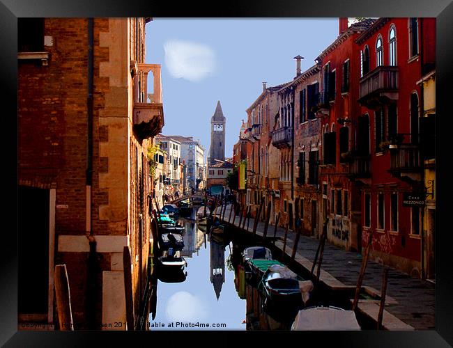 Venice Framed Print by Henry Anderson