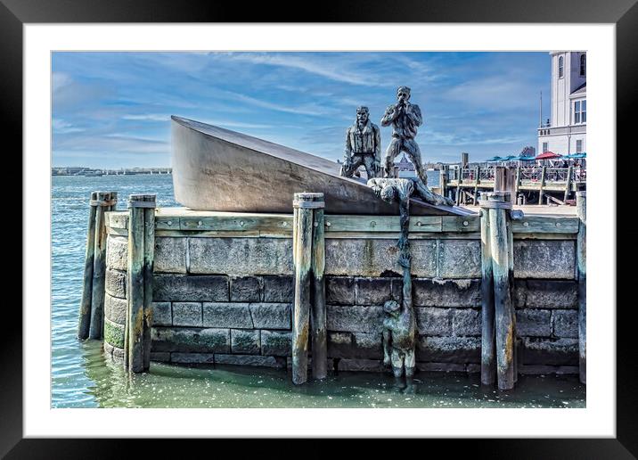 Lost At Sea   Framed Mounted Print by Valerie Paterson