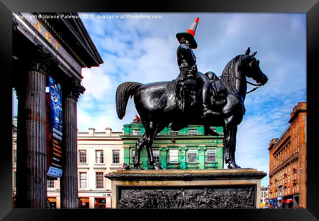 Duke Of Wellington Framed Print by Valerie Paterson