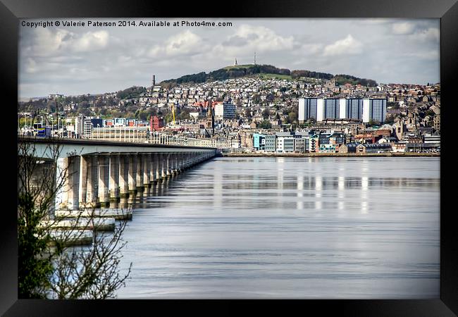 City of Dundee Framed Print by Valerie Paterson