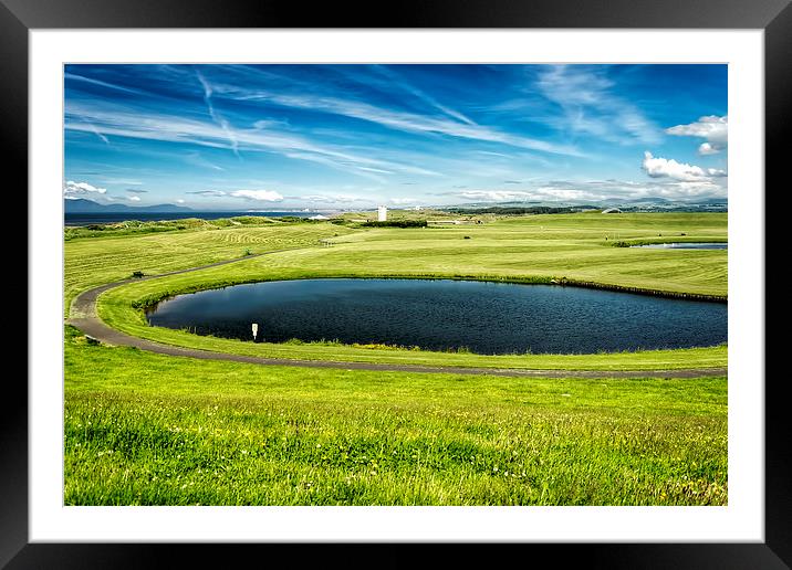 Boating Pond  Framed Mounted Print by Valerie Paterson