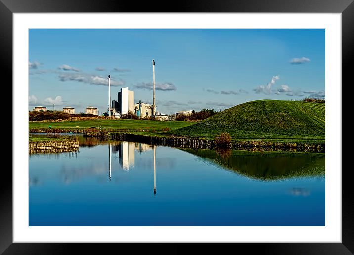 Ardagh Glass Reflection Framed Mounted Print by Valerie Paterson