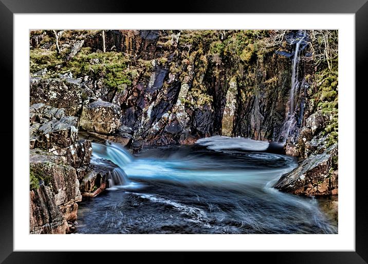 River Coe    Framed Mounted Print by Valerie Paterson