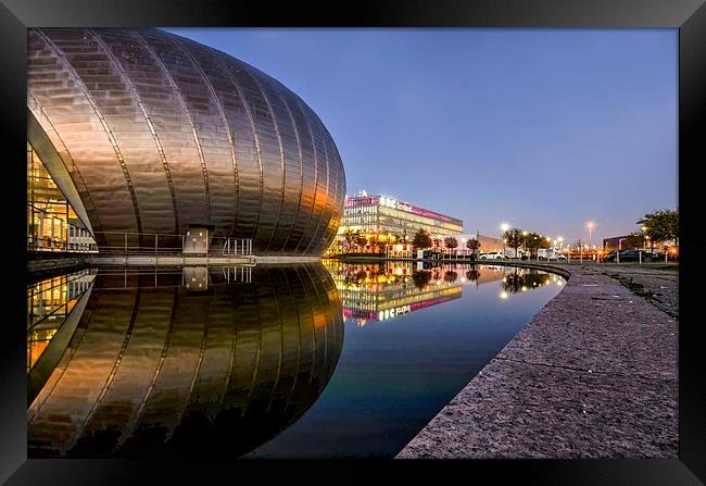 Imax Reflection  Framed Print by Valerie Paterson