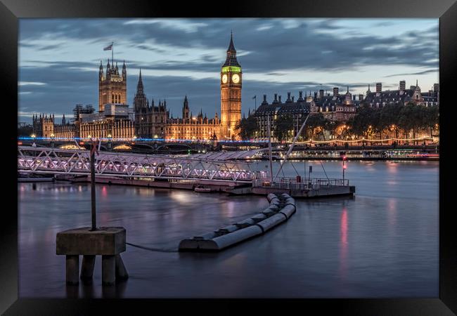 Westminster London Framed Print by Valerie Paterson