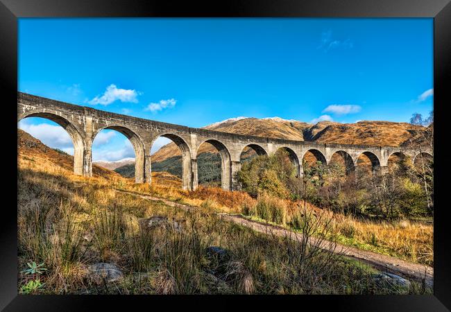 Glenfinnan Viaduct  Framed Print by Valerie Paterson