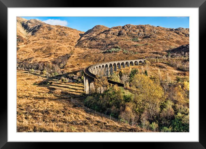 Glenfinnan Viaduct  Framed Mounted Print by Valerie Paterson