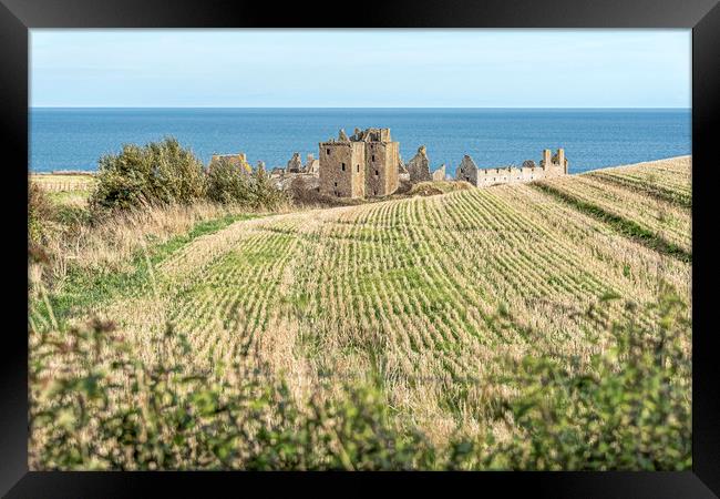 Dunnottar Castle Framed Print by Valerie Paterson