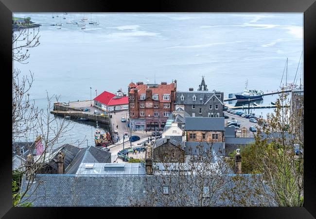 Oban Framed Print by Valerie Paterson