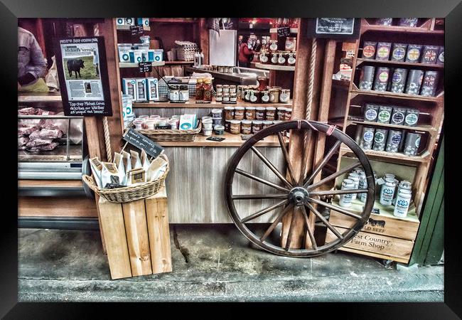 Borough Market London Framed Print by Valerie Paterson