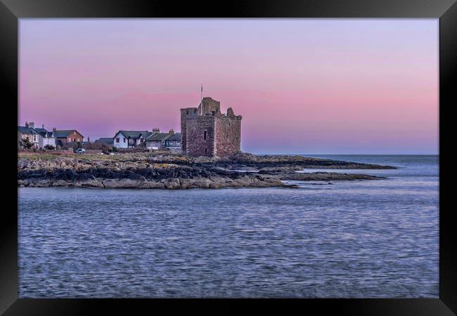 Portencross  Framed Print by Valerie Paterson