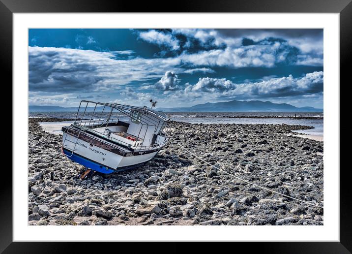 Irvine Beach Framed Mounted Print by Valerie Paterson