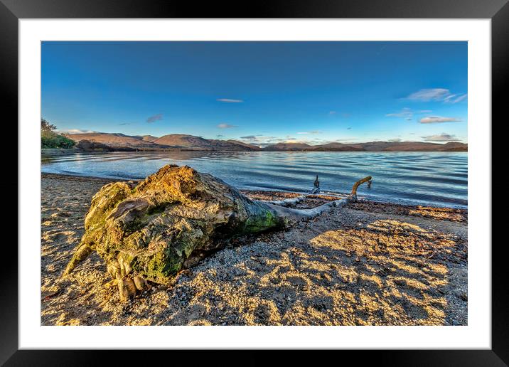 Loch Lomond Framed Mounted Print by Valerie Paterson