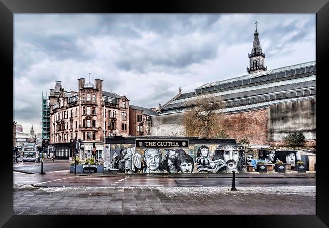 The Clutha Glasgow Framed Print by Valerie Paterson