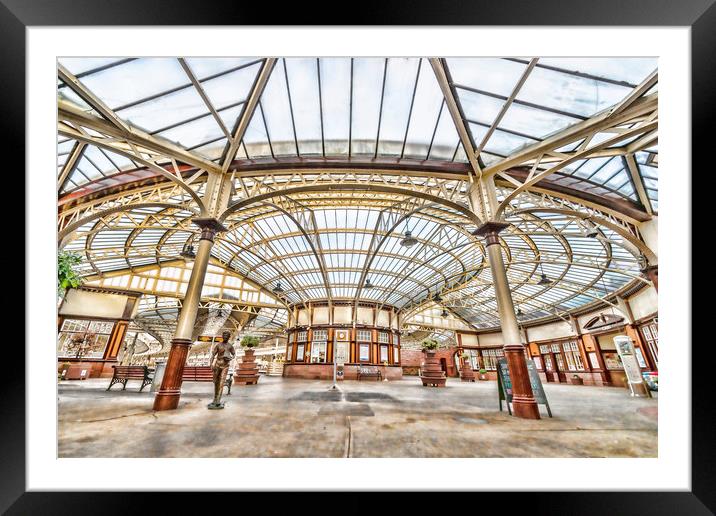 Wemyss Bay Train Station Framed Mounted Print by Valerie Paterson