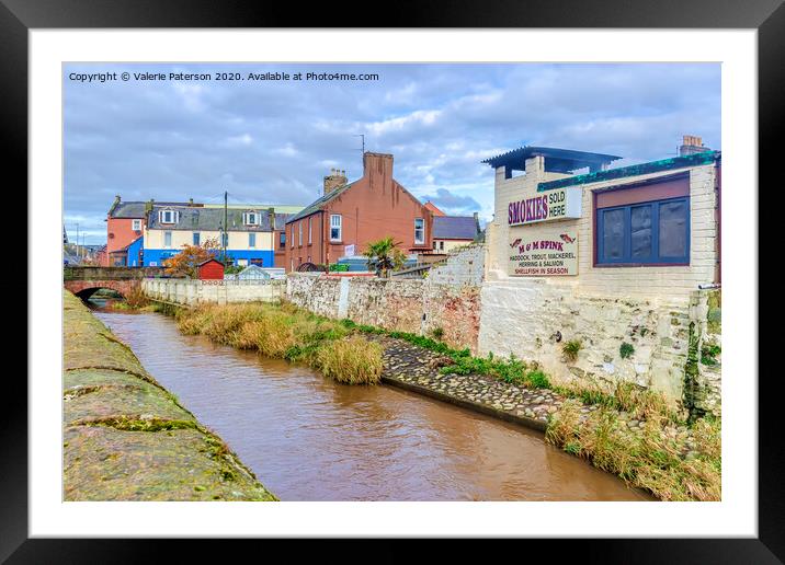 Arbroath  Smokies Framed Mounted Print by Valerie Paterson
