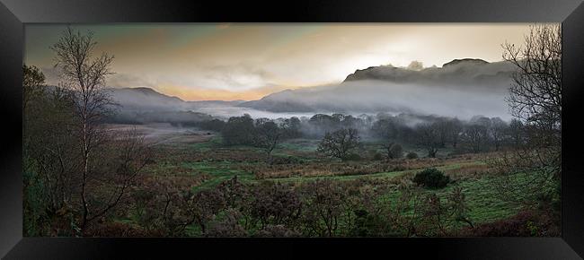 Misty afternoon Framed Print by Gary Eason