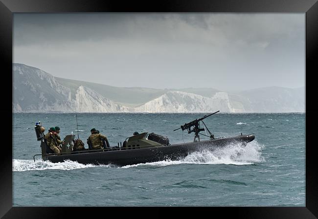 Defending our shores Framed Print by Gary Eason