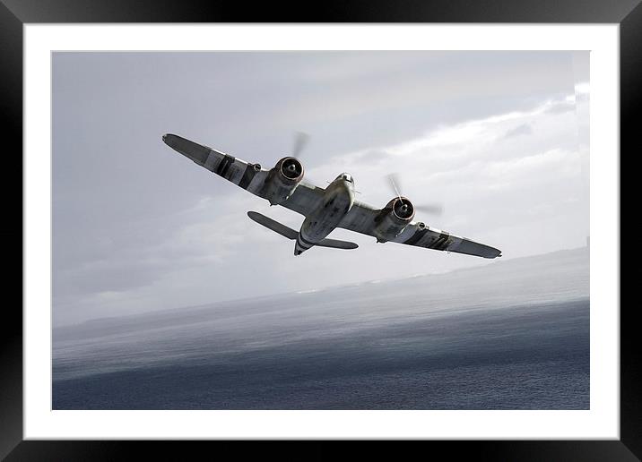 Bristol Beaufighter TF X Framed Mounted Print by Gary Eason